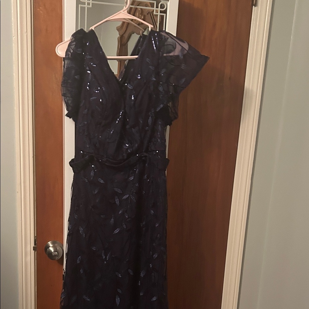 Chic Midnight Blue Maxi Dress